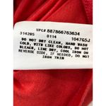 Iz Byer Y2K Beaded Sleeveless Drape Tank Top Sz M Coral McBling Whimsy Fairy  Photo 5