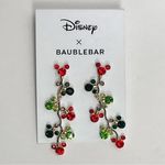 Disney  Baublebar Women’s Holiday Earrings NWT Photo 0