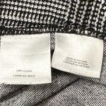 Kasper  Houndstooth Black White Plaid Pull On Ankle Pants Size 14 GUC #4213 Photo 4