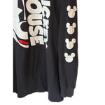 Disney Mickey Mouse T Shirt Unisex XL Black White Long Sleeve Crew Neck Logo NEW Photo 4