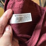 Y2K Mossimo Wine Burgundy Women's Textured Tank Top Size Medium Purple Photo 2