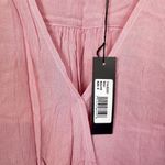 Bobi NWT Black Los Angeles Mauve Pink Casual Short Sleeve Top - Small Photo 2