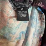 Tolani  Top Womens Medium Multicolor Plaid Floral Mixed Print Button Up Blouse Photo 5