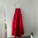 Hutch Red Straplesss High Low Bubble Gown 6 Photo 15