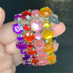 Gap vintage chunky rainbow cuff Photo 1