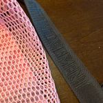 NWOT Free People Movement Mesh Sling Bag Double Bag Design Drawstring Bag Pink Photo 5