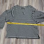 Madewell Long Balloon-Sleeve Crewneck Striped Tee Women’s XXS NWT Photo 3