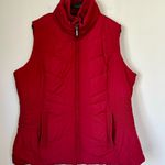 Avenue  Vibrant Red Women's Quilted Puffer Vest - Size: 18/20 Photo 5