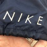 Nike Vintage woman’s size large 12-14 navy and white lined 1/4 zip windbreaker Photo 5
