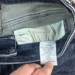 Judy Blue Women’s Flare Jeans Size 11/30 Dark Wash Studded Sides Frayed Hem Photo 4