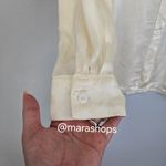 SNDYS Mystic Satin Champagne Shirt Dress Size 10 Photo 6