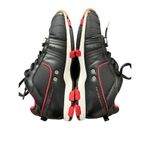 Diesel Designer Shoes, PSYKE Model, Black Leather Sneakers Size 6 Women Photo 3