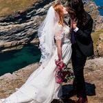 Wedding Lace Veil Short Sparkle Waist Veils 2 Tier Soft Tulle Bridal Veils with Comb Photo 2