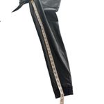 Spanx Black Faux Leather Jogger Pants Size Small Vegan Leather Pull On S Photo 12