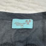 Letarte Doily 100% Cotton Cover Up Dress With Size Zipper in Black Green Size L Photo 9