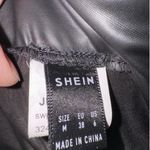 SheIn Black Faux Leather Skinny Pants High Waist Leggings Medium/6 Photo 2