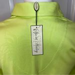 Sport Haley NWT Women’s Size Small Golf Polo Bright Yellow Green Palm Trees Photo 6