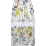 See By Chloe SEE BY CHLOÉ Lace Trimmed Flora Voile Midi Skirt Size‎ 2 NWT $405 Photo 5