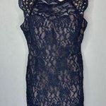 City Triangles Rhinestones & Pearls Sleeve Glitter Lace Mini Dress Sz. 5 (SMALL) Photo 0