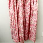 Laura Ashley  | Vintage Pink Floral Cottagecore Puffed Dress Modest Prairie | 14 Photo 3