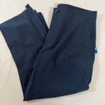 Eddie Bauer  Adventurer Stretch Ripstop Crop Blue Pants Womens Sz 10 NWT Photo 0