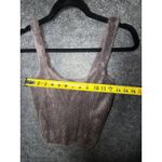 EXPRESS NWT  Fuzzy Cropped Tank size Small cozy top Photo 4