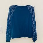 WHY DRESS Sequins beaded longsleeve Sweatshirt Black Size L Photo 6