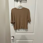 American Eagle  Outfitters Brown Top A&E Soft Sexy Boxy Shirt Photo 7