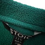 Stoic Green Fleece Crewneck Sweatshirt Size L Photo 5