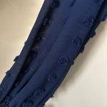 JODIFL  Women’s Navy Blue Short Dress Sz Medium Long Sleeve Photo 4