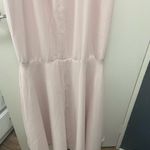 Azazie  Size A4 Blush Pink long Sleeveless Gown $190 Photo 7