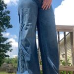 American Eagle  high waisted flare / wide leg pants/ jeans  Photo 0