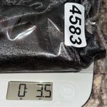 American Apparel  Vintage Women's Size L Black Shiny Satin Pull On Jogger Shorts Photo 4