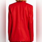 Stella McCartney  single breasted 100% wool red jacket blazer spring 38 - 2 Photo 3