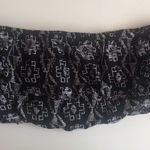 Bebe 2B Ruffle Tribal Pattern Tube Top Bandeau Photo 2