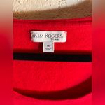 kim rogers  Red Crochet Sweater 1X holiday Photo 1