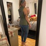 Ci Sono Army Green Vest with Hoodie Photo 1