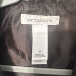 Liz Claiborne  Faux Leather Moto Vest Photo 2