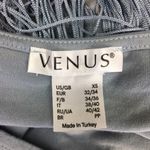 Venus Blue Sleeveless Fringe Hem Tunic Tank Top XS Photo 4