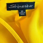 Shinestar  bright yellow shift high neck tank Photo 2