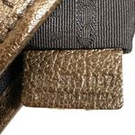 CELINE Authenticated Bronze Metallic Brown Leather Tote Shoulder Bag Carriage Photo 9