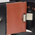 Vintage Yves Saint Laurent Wide Belt S Brown Leather Buckle Rhinestone Rivets Photo 8