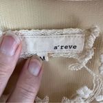 Anthropologie A’Reve Crochet Above Knee Lacy Coquette Womens Dress Size Medium White Photo 3