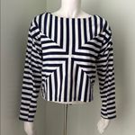 J.Crew  Christopher John Rogers X mariner cloth boatneck T-shirt Size XS NEW Photo 3