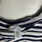 Time & Tru  Navy Blue/White Striped Sleeveless Dress size XXL Photo 1