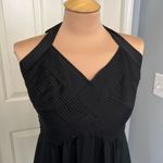 The Limited ‎ Black Halter Semi Formal Flowy Empire Waist LBD Dress Photo 1