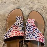 Vionic  Sandals Citrine Ella Flats Size 8 Comfort Multi‎ Color Leather Sling Back Photo 6