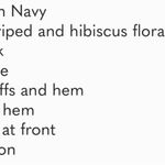 Kate Spade , New York hibiscus striped ruffle pullover Photo 6