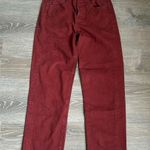 Veronica Beard  blake classic straight high rise in red oxblood Photo 0