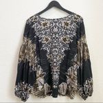 Free People Birds Of A Feather Balloon Sleeve Top Photo 5